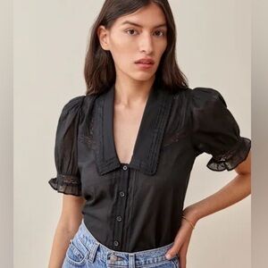 NWOT Rare Hara Reformation Black Top
